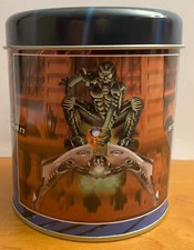 Boîte ronde en métal Décor