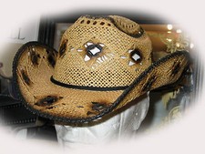 Chapeaux country couleur brun - chapeaux,