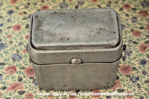 Ancienne gamelle chantier - gamelle,
