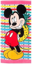 DISNEY serviette drap de bain plage  70 x 140 cm MICKEY neuve