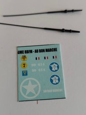 Décalcomanies militaire gmc - militaire,