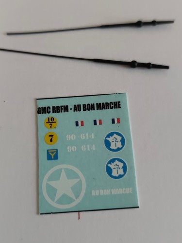 Décalcomanies militaire gmc - militaire,