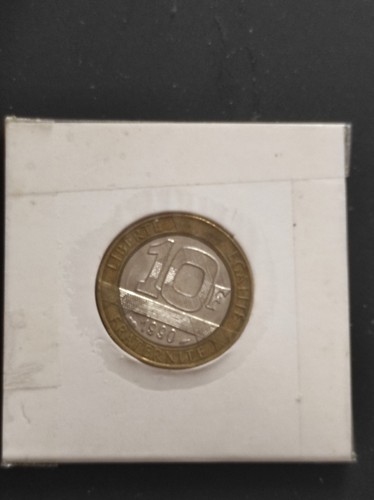Pièce francs genie de - de, 10