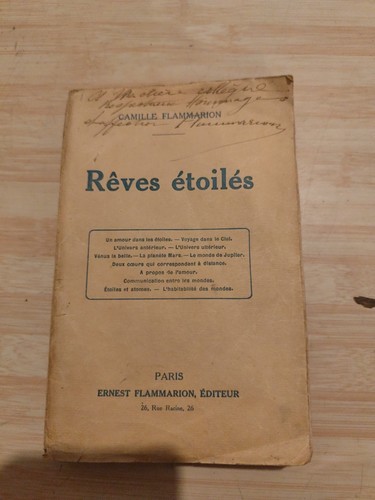 Rare camille flammarion rêves - rare,