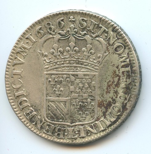 Louis xiv 2 ecu - xiv,