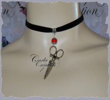 Collier Ras Du Cou Velours