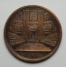 Vatican, Médaille, Pie IX Concile Oecuménique de Rome - 1869-1870