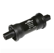 Boitier pédalier sunrace 127mm cuvettes résine à emboiter 35mm