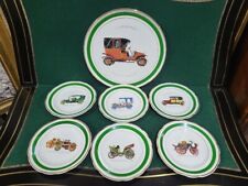 SERIE DE 6 ASSIETTES ET 1 PLAT