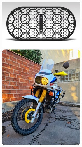 Grille phare yamaha super - phare,