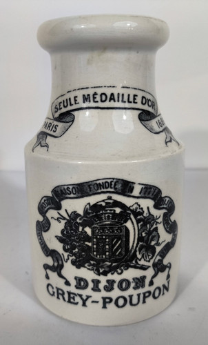 Ancien pot moutarde - de, de