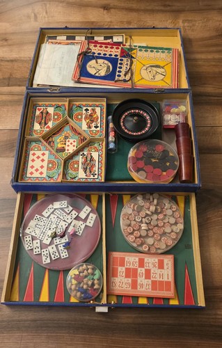 Grand coffret ancien jeux - grand,