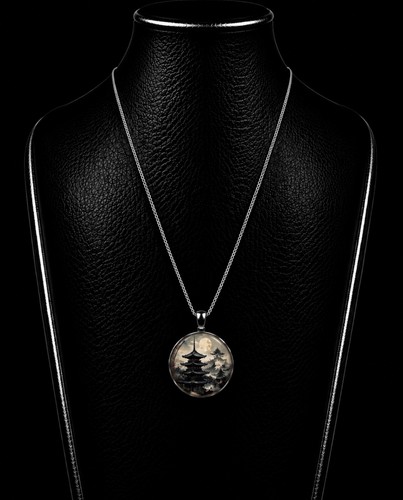 Collier pagode japonaise - pagode,