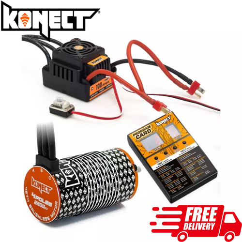 Konect brushless combo - konect, 1/8