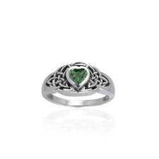 Noeud Celtique Coeur Bague