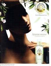 PUBLICITE ADVERTISING 076  2010  Roger & Gallet   parfum Amande Persanne