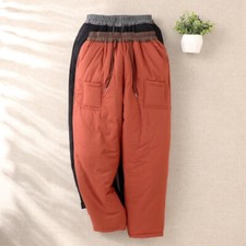 Femme Hiver Épais Pantalon