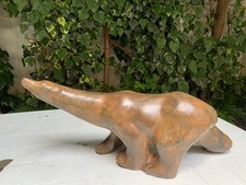 OURS EN BRONZE STYLE ART DECO