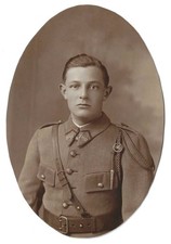 Photo découpée d'un soldat