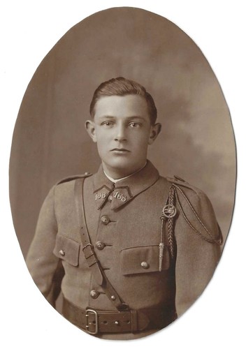 Photo découpée soldat - d'un,