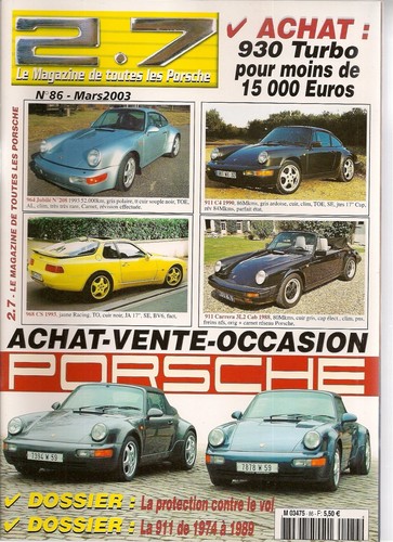 Porsche 930 turbo 3 - 930, 3.0