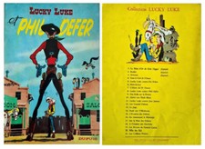 RÉÉDITION DOS JAUNE 1964 MORRIS + LUCKY LUKE N° 8 : LUCKY LUKE CONTRE PHIL DEFER