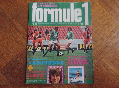 Football saint etienne 1975 - football,