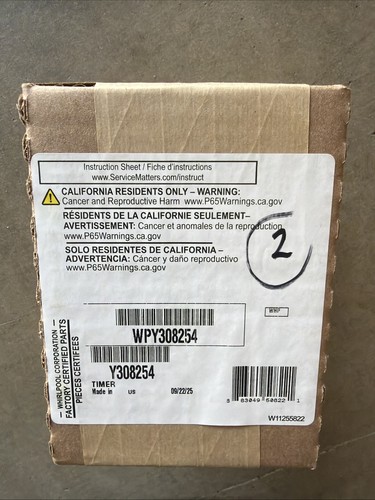 New genuine sealed whirlpool - new,
