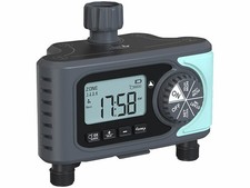 Programmateur d'arrosage numérique avec écran LCD avec 4 sorties - Royal Gardin