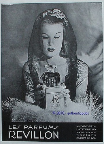 Publicite revillon les parfums - publicite,