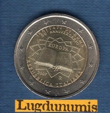 2 Euro Commémo Italie 2007 SUP SPL Traité de Rome Italia