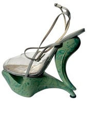 John Galliano S/S 2009 runway sculptural platform sandals