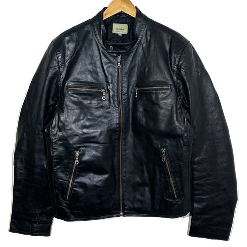 Blouson cuir biker - biker, noir
