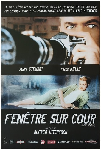 Fenetre sur cour affiche - fenetre,
