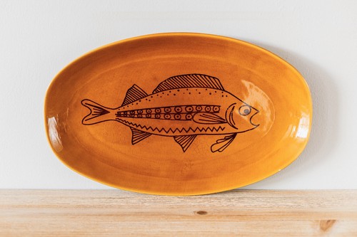 Grand plat vintage chantilly - vintage,
