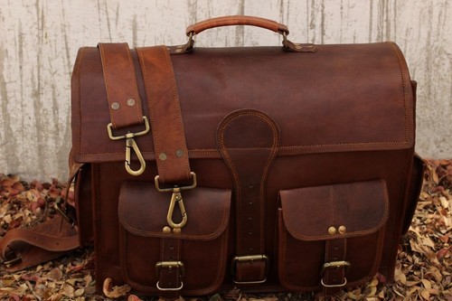 Hommes marron naturel cuir - marron,