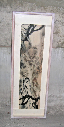 Peinture sur soie style