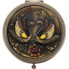  Mirroir De Poche Mini Miroir Courtoisie Compact Pour Sacs À Main