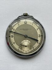 Montre Gousset Record Watch Co Genève À Réparer 