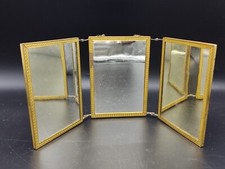 Ancien miroir triptyque de