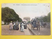 cpa PARIS en 1908 Transport