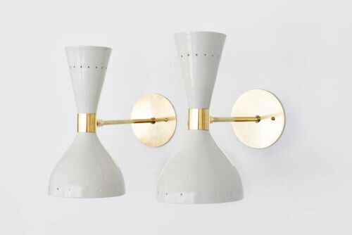 Paire lampes style stilnovo - paire, de