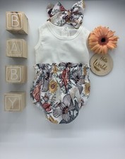 Tenue printemps/été 3 pièces bébé fille