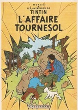 HERGE  carte postale BD