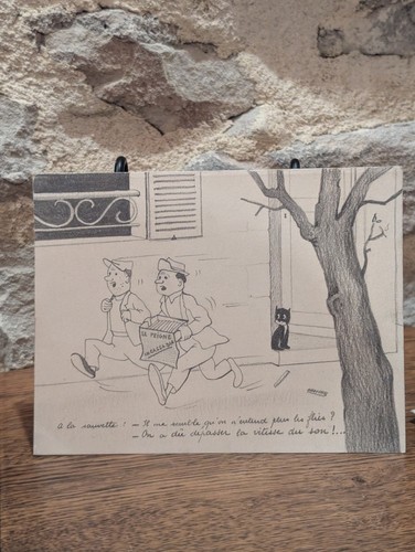Dessin original humoristique
