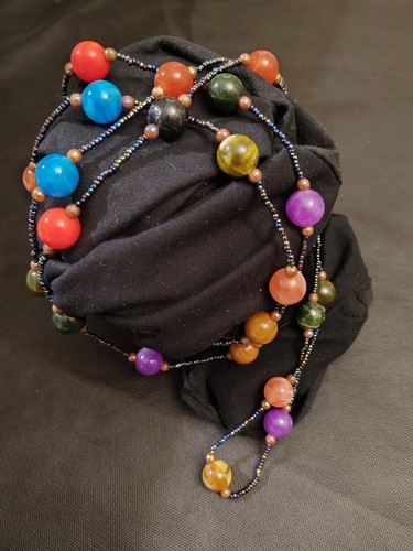 Collier sautoir perles - 92,