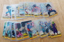 Lot 44 Cartes Lamincards Dragon Ball Z Part Super 4 ITA cards edibas set platino