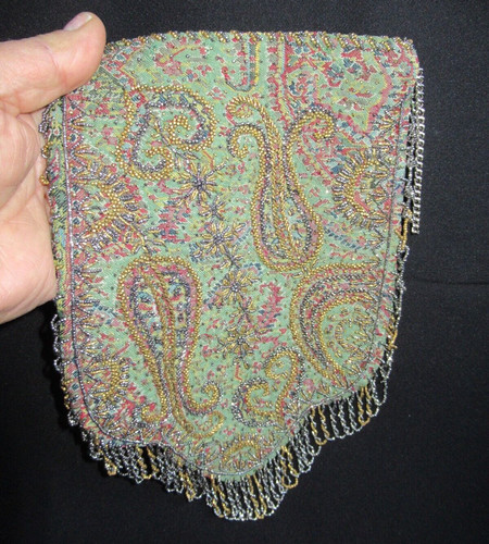 Ancien bourse sac aumoniere - bourse,