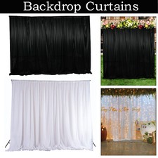 Rideaux En Soie Blancs Et