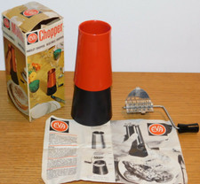 VINTAGE ancien MOULIN à PERSIL ART DECO Grinder EVA mollen CHOPPER mühle DENMARK